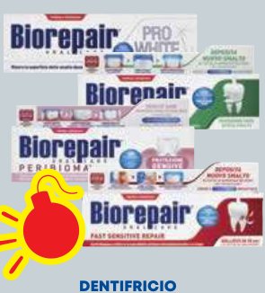 Dentifricio Biorepair assortito linea classica
