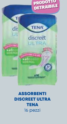Assorbenti Discreet Ultra
