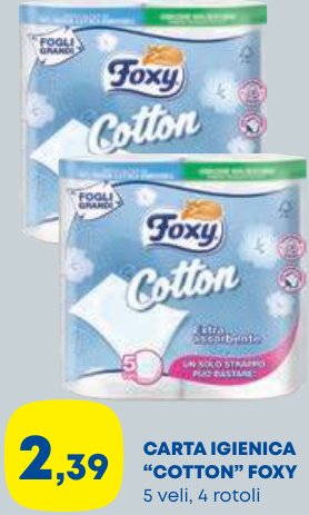 Carta igienica Cotton