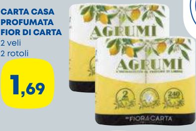Carta casa profumata Fior di Carta