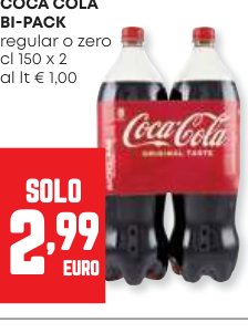 Coca-Cola Bi-Pack Regular o Zero