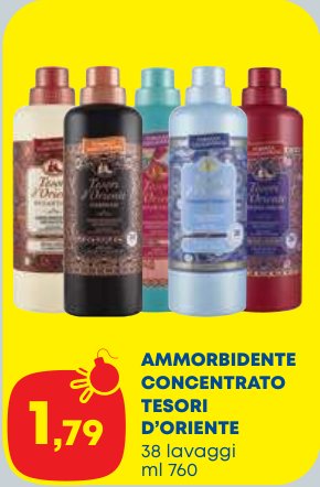 Ammorbidente concentrato Tesori d'Oriente
