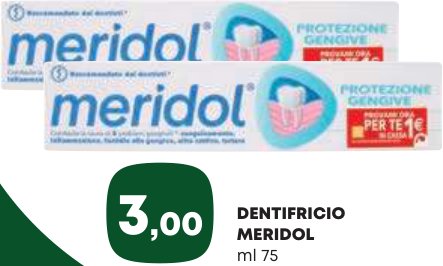 Dentifricio Meridol, 75 ml