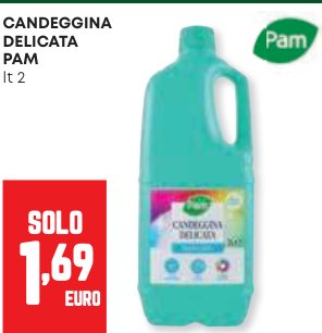 Candeggina delicata, 2 L