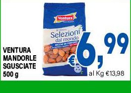 Mandorle sgusciate 500 g