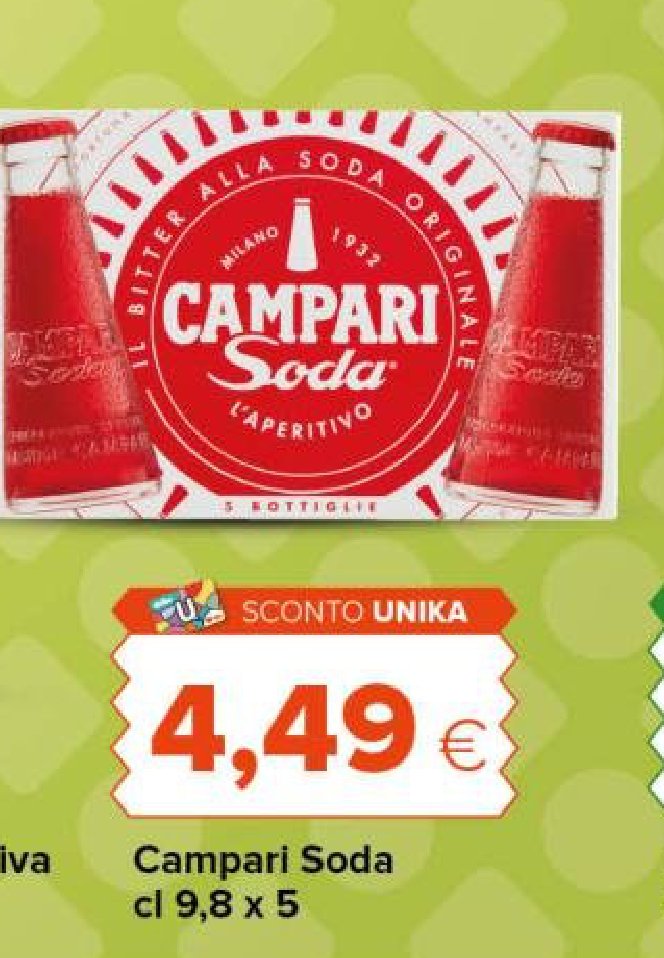 Campari Soda cl 9,8 x 5