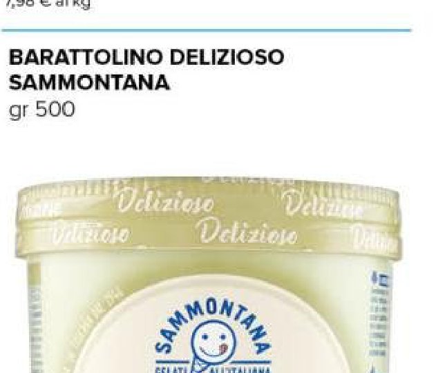 Barattolino Delizioso Sammontana, 500 g