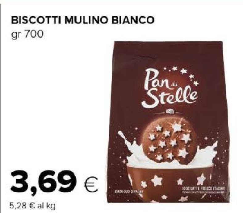 Biscotti Mulino Bianco, 700 g