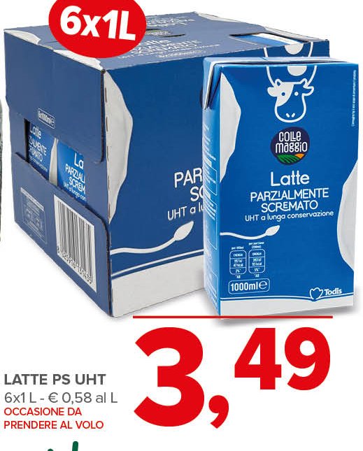 Latte PS UHT 6x1 L