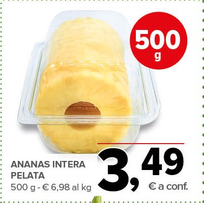 Ananas intera pelata