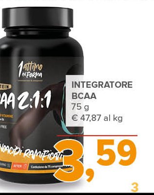Integratore BCAA 2:1:1 75 g