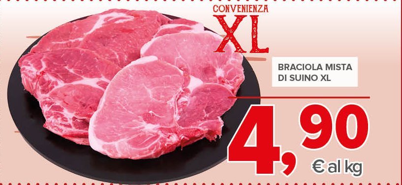 Braciola mista di suino XL