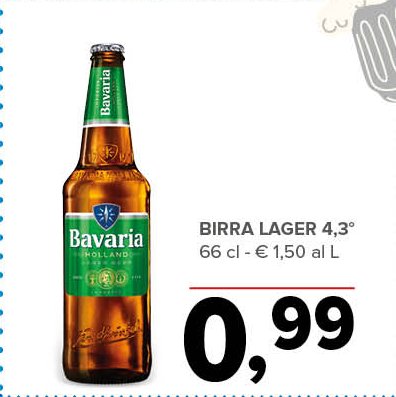 Birra Lager 4,3°