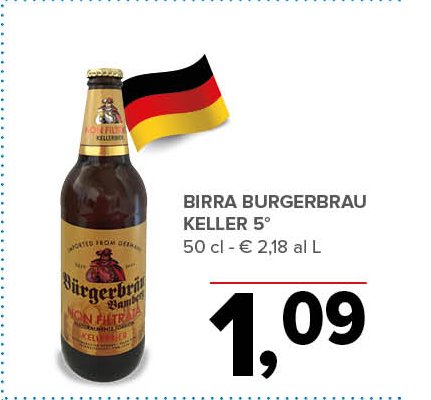 Birra Burgerbräu Keller 5°