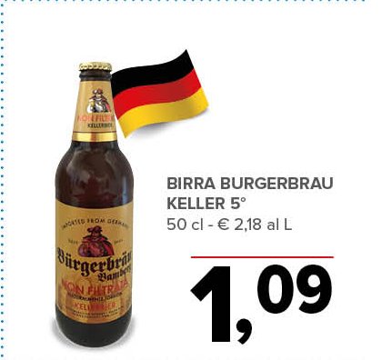Birra Burgerbräu Keller 5°