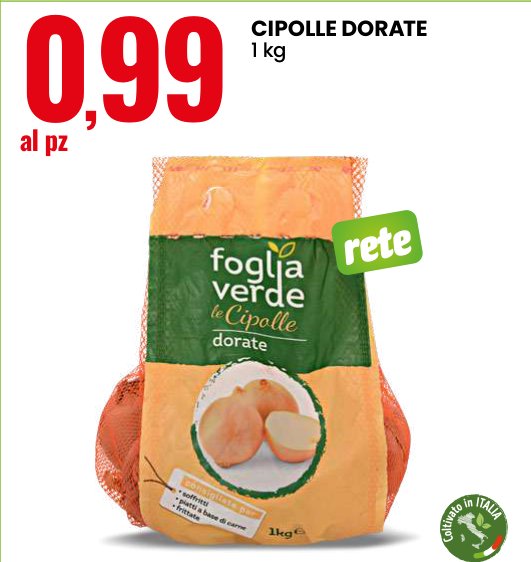 Cipolle dorate 1 kg