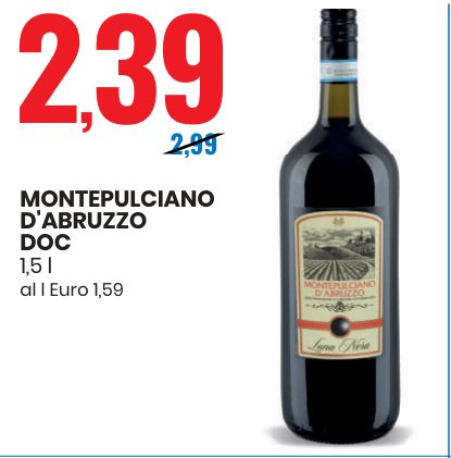 Montepulciano d'Abruzzo DOC 1,5 l