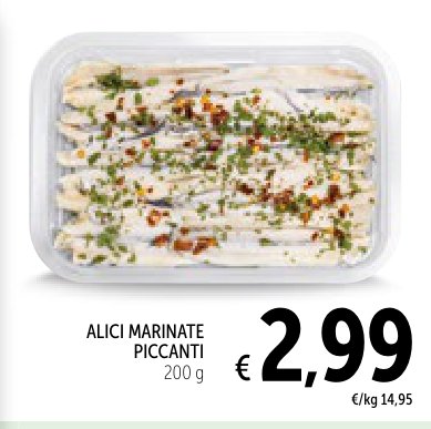 Alici marinate piccanti