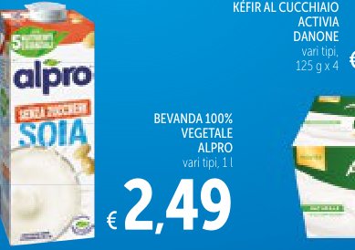 Bevanda 100% vegetale soia