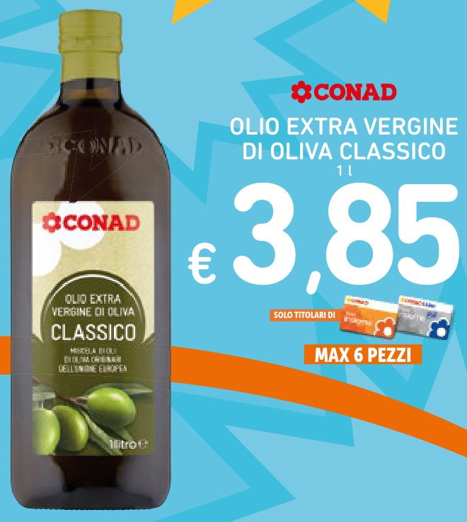 Olio extra vergine di oliva classico, 1 l