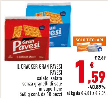 Cracker Gran Pavesi