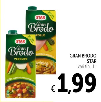 Gran Brodo, vari tipi, 1 l