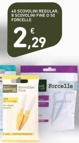 Scovolini interdentali Regular, Fine o Forcelle