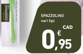 Spazzolino, vari tipi