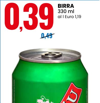 Birra 330 ml