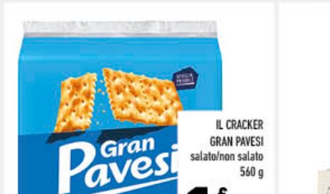 Cracker Gran Pavesi salato/non salato 560 g