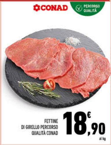 Fettine di girello Percorso Qualità Conad
