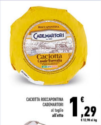 Caciotta Roccapiatta