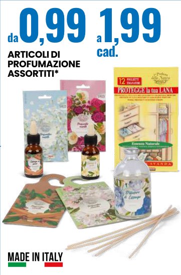 Articoli di profumazione assortiti