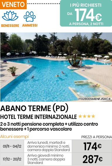 Abano Terme (PD) - Hotel Terme Internazionale