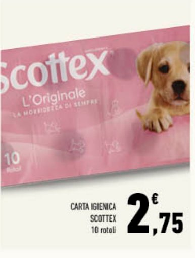 Carta Igienica Scottex L'Originale 10 rotoli