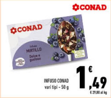 Infuso Mirtillo Dolce e Fruttato 50 g
