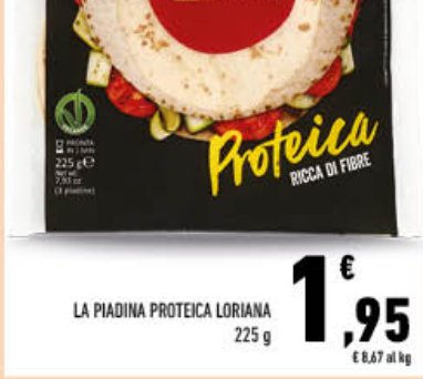Piadina Proteica 225 g