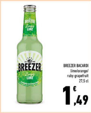 Breezer Lime 27,5 cl