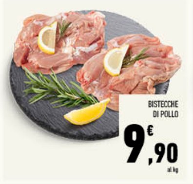 Bistecche di pollo