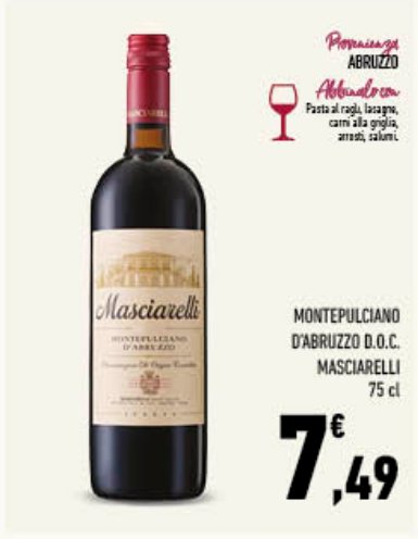 Montepulciano d'Abruzzo D.O.C. Masciarelli