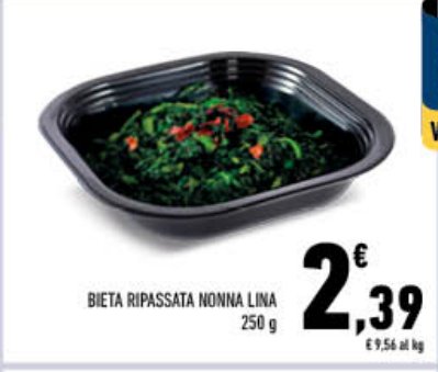 Bieta ripassata Nonna Lina, 250 g