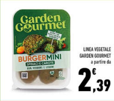 Burgermini spinaci e carote