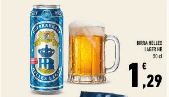 Birra Helles Lager HB - 50 cl