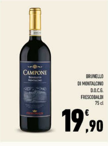 Brunello di Montalcino D.O.C.G. Frescobaldi 75 cl