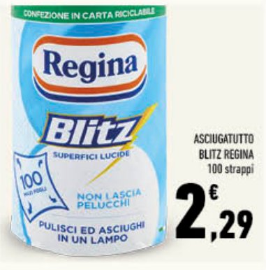 Asciugatutti Blitz Regina - 100 strappi