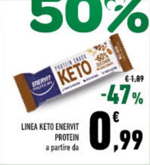 Barretta proteica Keto Enervit