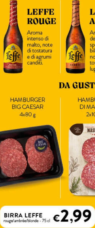 Birra Leffe Rouge 75 cl
