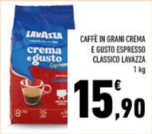 Caffè in grani Crema e Gusto Espresso Classico 1 kg