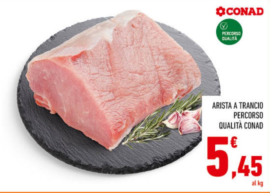 Arista a trancio