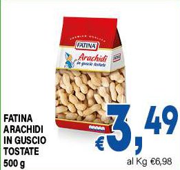 Arachidi in guscio tostate 500 g